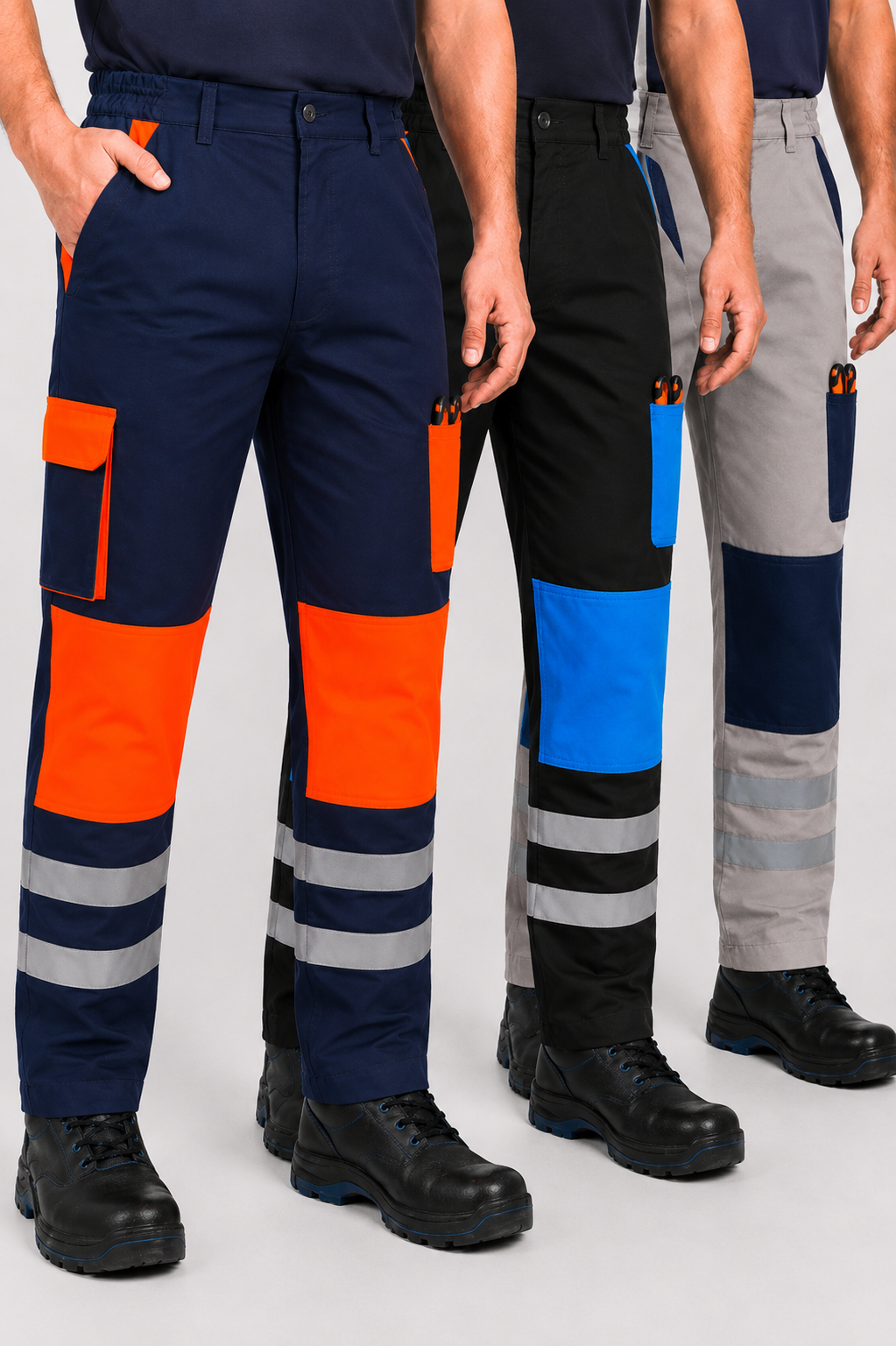 سروال لخدمة كارغو - Pantalon de travail Cargo Bicolor